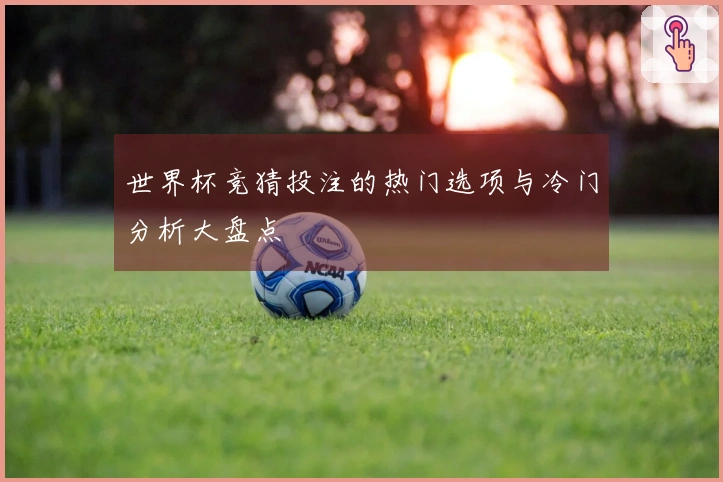 世界杯竞猜投注的热门选项与冷门分析大盘点