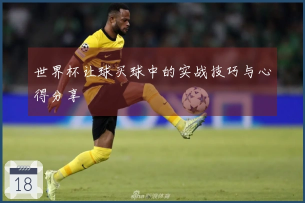 世界杯让球买球中的实战技巧与心得分享