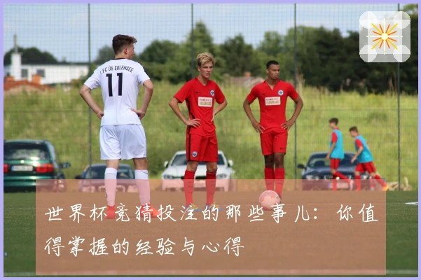 世界杯竞猜投注的那些事儿：你值得掌握的经验与心得