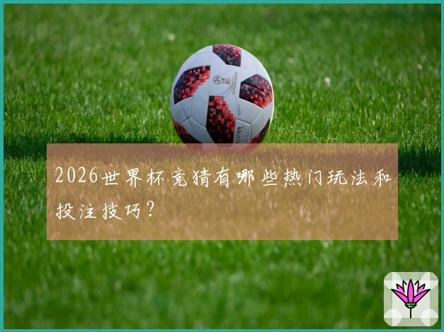 2026世界杯竞猜有哪些热门玩法和投注技巧？